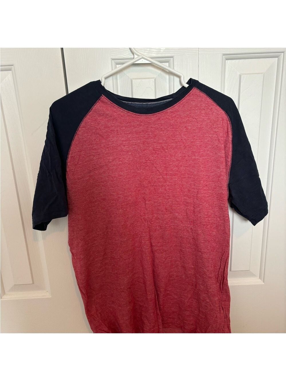 Point Zero Cotton Red Black Tee